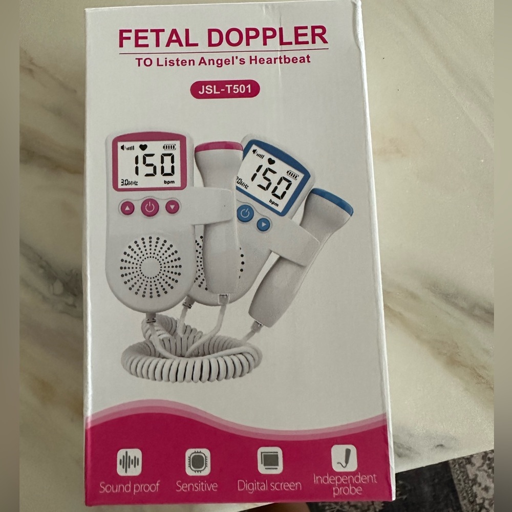 Brand new fetal Doppler.